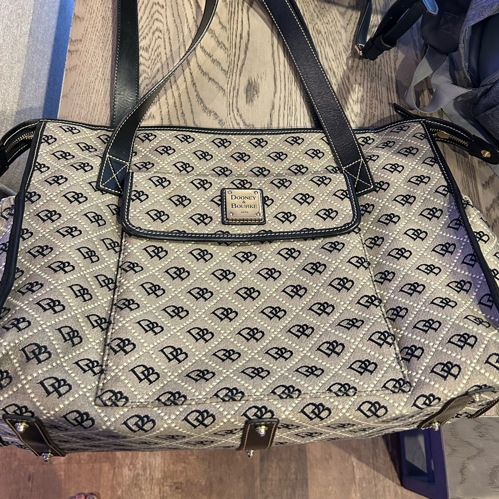 Large Dooney & Burke bag/ diaper bag